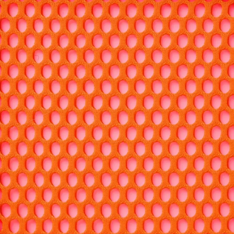 Заготовка из крупной сетки Rete, XL, оранжевый неон