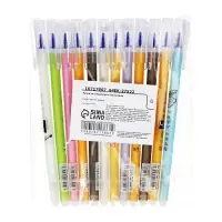 Ручка гелевая СТИРАЕМЫЕ ЧЕРНИЛА, 0,5 мм, стержень синий, Ассорти МИКС (штрихкод на штуке)