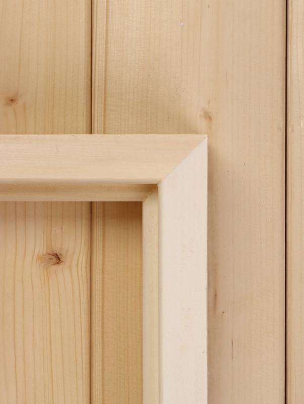 Окно, 40&times;50см, двойное стекло, тонированное, из липы