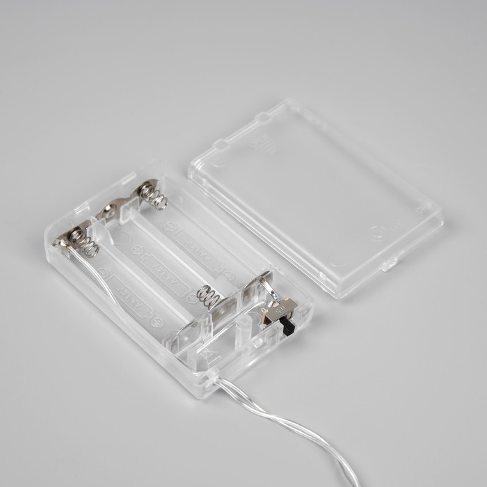 Светодиодная фигура &laquo;Мишка&raquo; 25 &times; 26 &times; 23 см, акрил, 50 LED, батарейки АА &times; 2 (не в комплекте), свечение белое