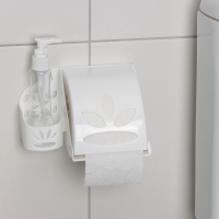 Держатель для туалетной бумаги и освежителя воздуха, цвет МИКС