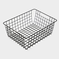 Корзина для хранения Доляна &laquo;Эрин&raquo;, 36&times;27&times;14 см, цвет чёрный