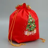 Мешочек подарочный &laquo;Ёлочка&raquo;, 28 х28 см +/- 1.5 см