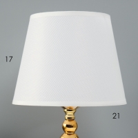 Лампа настольная "Суть" 1х40Вт Е27 золото 22х22х36см