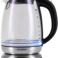 Чайник HYK-G8800 1.7л. 2200Вт серебристый
