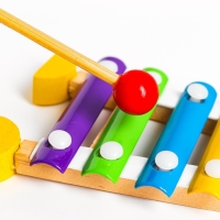 Игрушка музыкальная Металлофон &laquo;Бабочка&raquo;, 5 тонов