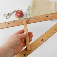 Линейка портновская &laquo;Угольник&raquo;, 50 &times; 32,5 см, дерево