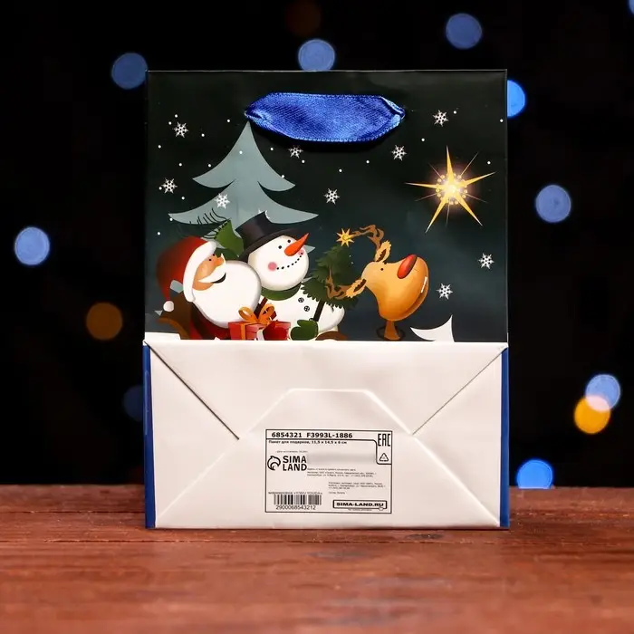 Пакет ламинированный &laquo;Сказочная ночь&raquo; 11.5&times;14.5&times;6 см