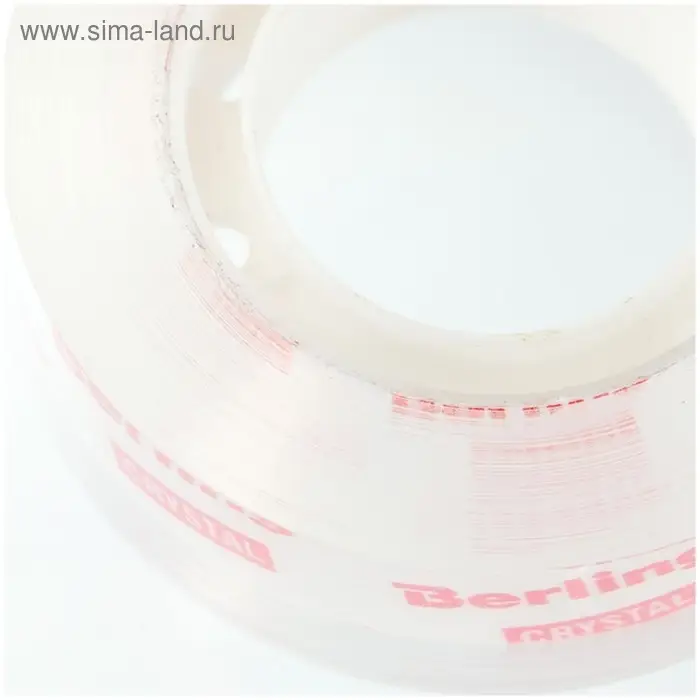 Клейкая лента канцелярская 12 мм х 33 м Berlingo, прозрачная