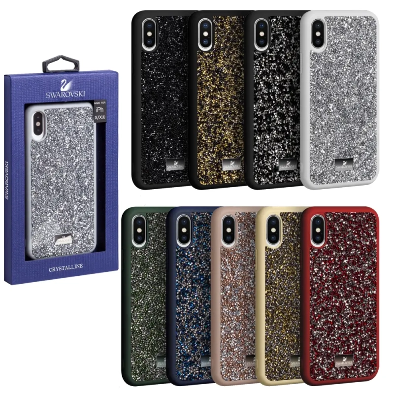 Чехол iPh XS Swarovski