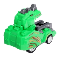 Набор волчков ULTRA SPIN &laquo;Дино&raquo;, с устройством запуска, цвет зеленый