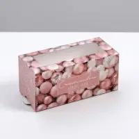 Коробочка для макарун &laquo;Волшебной сказки&raquo; 12 х 5,5 х 5,5 см.