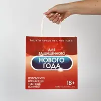 Набор пакетов крафтовых &laquo;Новогодний праздник&raquo;