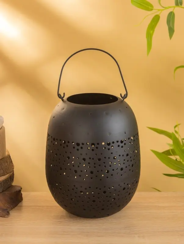 Подсвечник "Сито" 18х18х21 см, металл