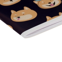 Альбом для рисования А4, 40 листов на скрепке "Веселые корги", обложка мелованный картон, блок 100 г/м&sup2;