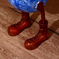 Сувенир "Утка в синем" дерево 45 см