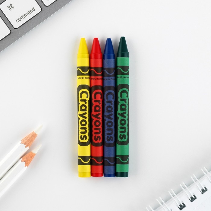 Подарочный набор: блокнот-раскраска и восковые мелки &laquo;23 февраля&raquo;