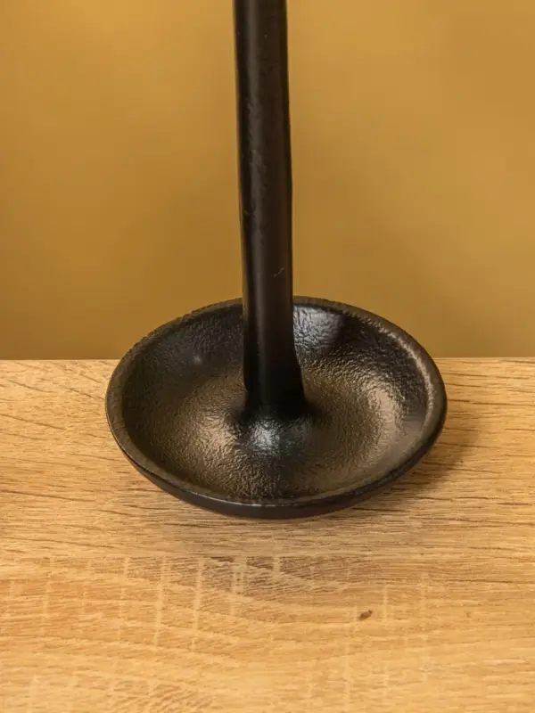 Подсвечник &laquo;Полночь&raquo;, 8&times;8&times;20 см, алюминий