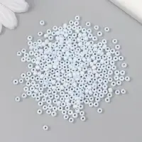 Бисер стекло 8/0 "Цветная серединка. Небесный" 10 гр