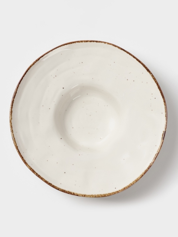 Тарелка для пасты Magistro "Alpine Frost" 25см 25,6х7,5 цвет белый