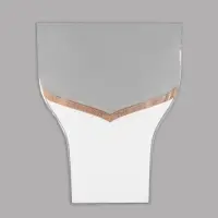 Пакет цветочный Конус, &laquo;Наилучшие пожелания&raquo;, белый, 36&times;20&times;45 см&plusmn;1 см