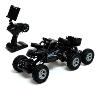 Машина радиоуправляемая &laquo;Вездеход&raquo; с камерой, полный привод, Wi-fi, элементы из металла, цвет черный