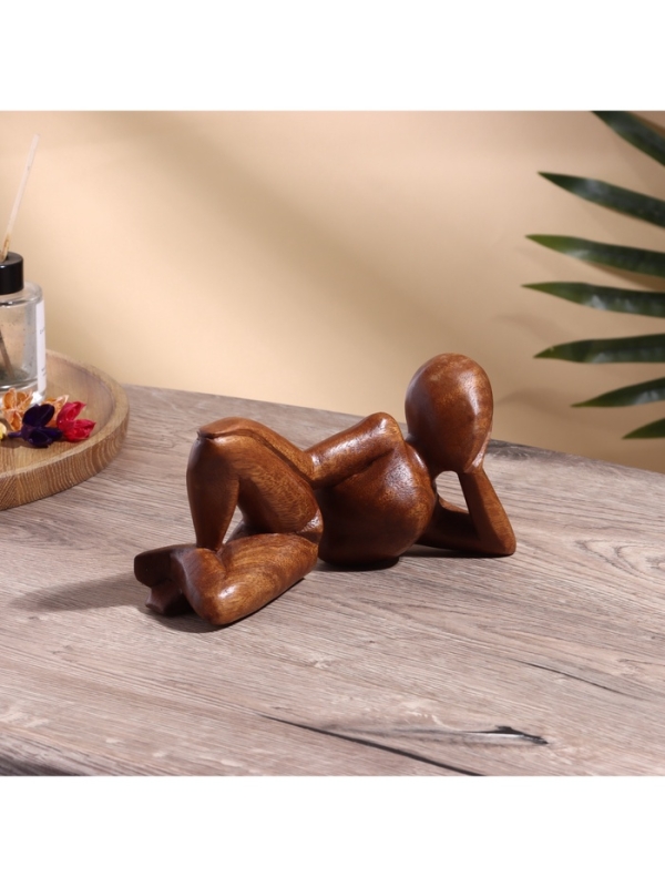 Сувенир "Ожидание" дерево суар, 14х10х25 см