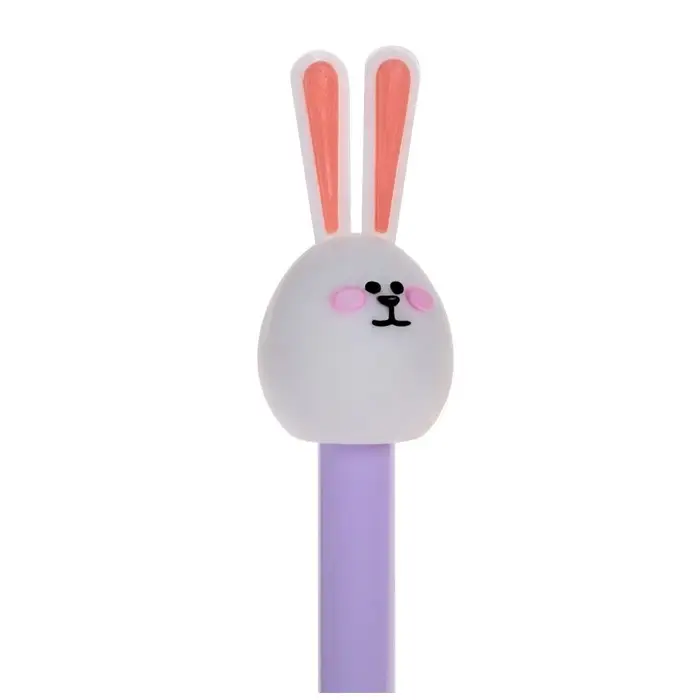 Ручка - прикол Calligrata &laquo;Зайка&raquo;, гелевая, МИКС