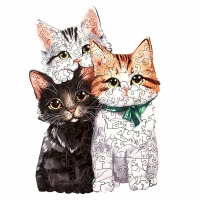 Пазлы деревянные фигурные &laquo;Котята&raquo;, 146 элементов