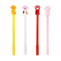 Ручка-прикол Calligrata "Лапка", гелевая, МИКС