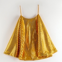 Карнавальный набор Гэтсби туника, гол убор цвет золото р-р 50-52