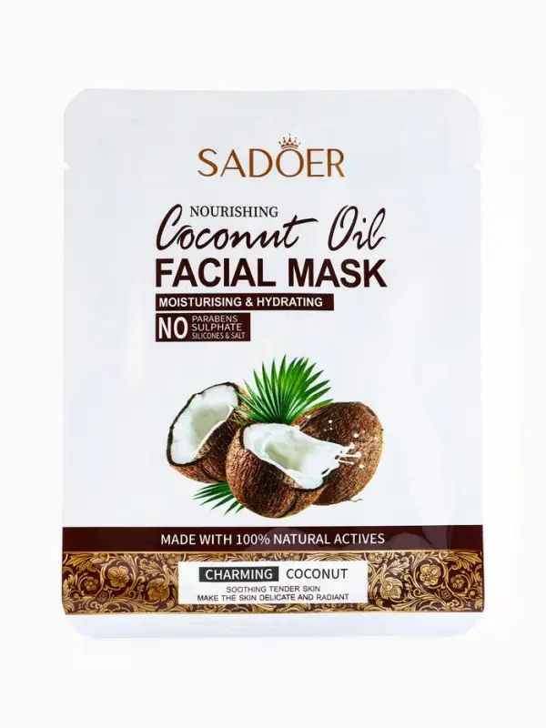 Тканевая маска для лица с кокосом, увлажняющая