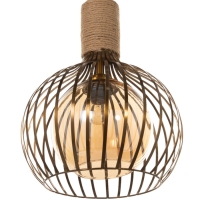 Светильник "Клубок" 1х40Вт Е27 медь 28х28х28см