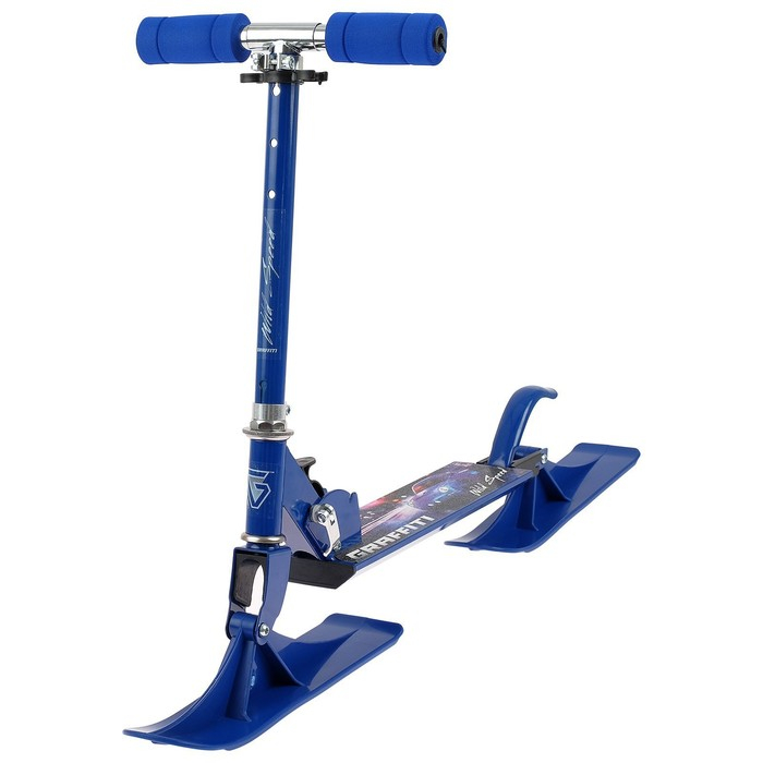 Самокат-снегокат 2 в 1 GRAFFITI Wild Speed Самокат-снегокат 2 в 1 GRAFFITI Wild Speed