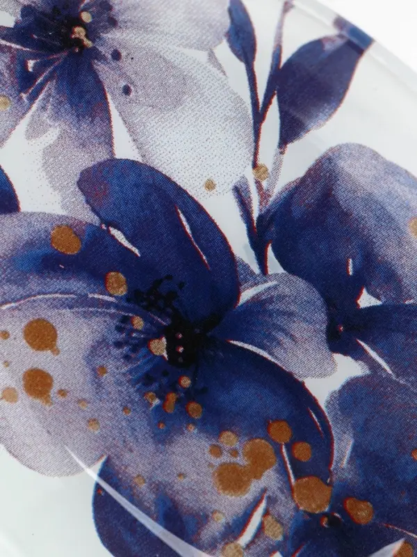 Подставка под ложку &laquo;Цветы&raquo;, 21.2&times;7.5 см