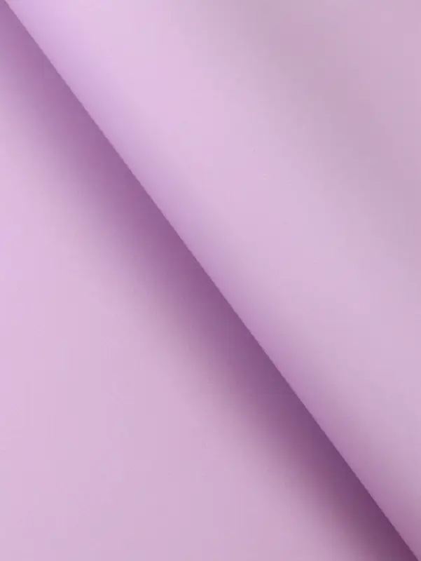 Пленка для цветов тонированная, матовая, светло - сиреневая, 57&times;57 см &plusmn;5% см, 65 мкм