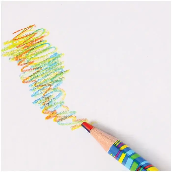 Карандаш с многоцветным грифелем &laquo;Мульти-Пульти. Енот и радуга&raquo;, МИКС