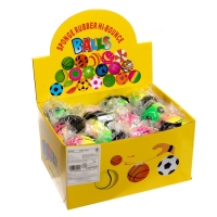 Мяч &laquo;Попрыгун&raquo;, мягкий, 6 см, на резинке