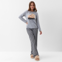 Пижама женская KAFTAN Happy together размер 40-42