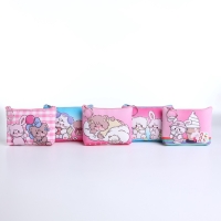 Кошелёк монетница на молнии, цвет МИКС Кошелёк монетница на молнии, цвет МИКС