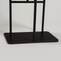 Подставка для цветов Greengo, 6 полок, 36 &times; 23 &times; 106 см, напольная, каркас металл, полки МДФ, чёрная