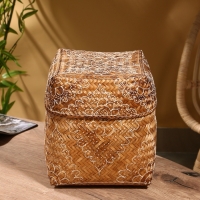 Корзинка плетеная "Морокко" 23х23х30 см Корзинка плетеная "Морокко" 23х23х30 см