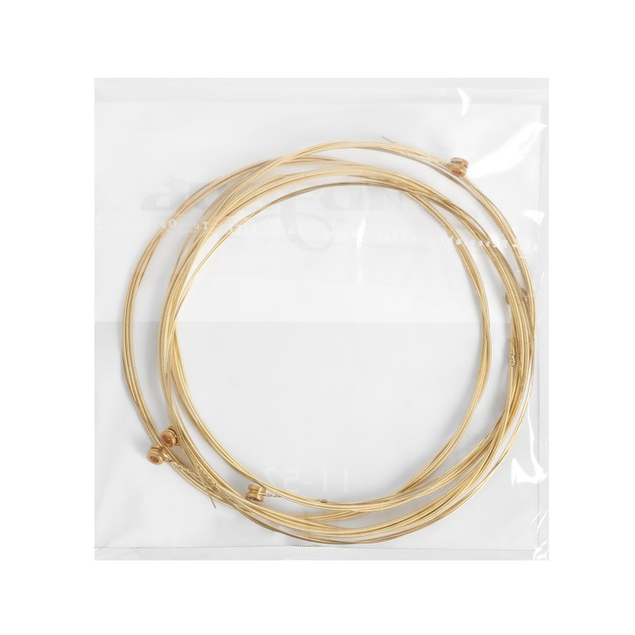 Струны Мозеръ акустической гитары, Сталь ФРГ + Бронза 80/20 (.011-052) Струны Мозеръ акустической гитары, Сталь ФРГ + Бронза 80/20 (.011-052)