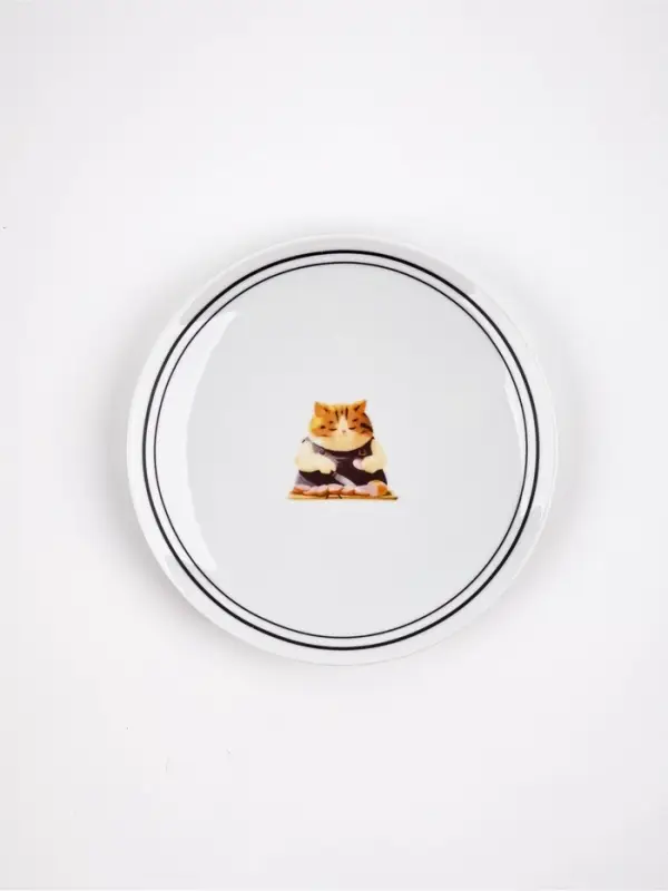 Тарелка керамическая &laquo;Котик&raquo;, 20 см