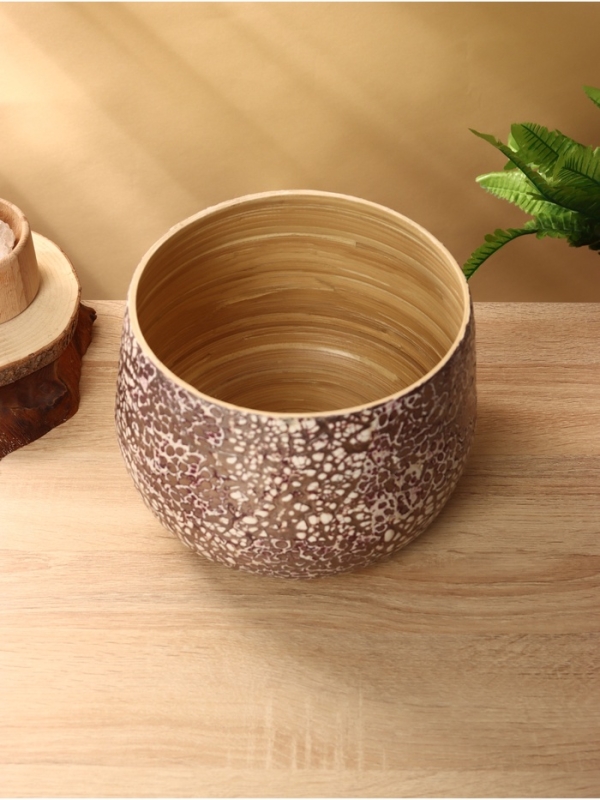 Ваза 25х25х16,5 см +/- 2 см бамбук Ваза 25х25х16,5 см +/- 2 см бамбук