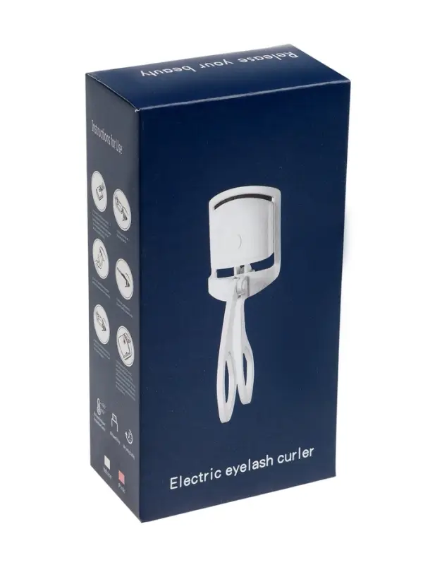 Электрический керлер для ресниц LW-05, от АКБ, белый