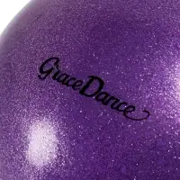 Мяч для художественной гимнастики Grace Dance, 15 см, фиолетовый