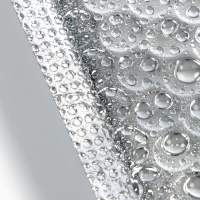 Пакет упаковочный пупырчатый, с  клапаном и клеевым слоем,32х40+4 см,п/э, 3 слоя, металлизир