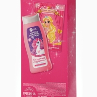 Набор детский "Сказочные пузырьки", гель-пена 250 мл, книжка-вырезалка А5