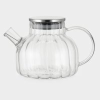 Чайник заварочный с металлической крышкой и металлическим фильтром "Свик" 600 мл 17х11см